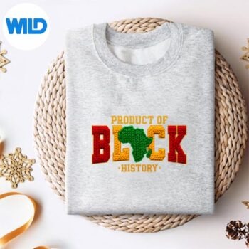 Alternative view of Black Historical Month Product Of Black History SVG PNG Digital Design