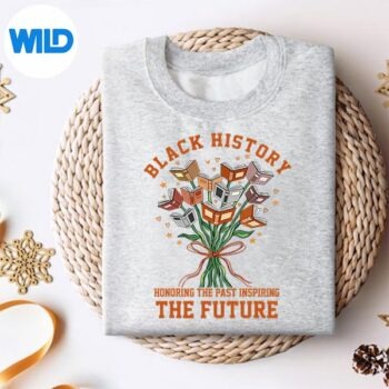 Alternative view of Black History Inspiring The Future African Vector Design