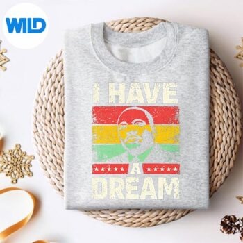 Alternative view of Black History Month Martin Have Dream Luther King Day SVG PNG