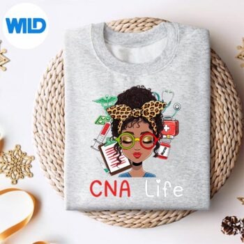 Alternative view of Cna Nurse Black History Month African American PNG SVG for Cricut