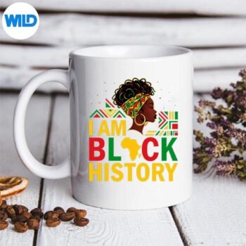 GirlBlackHistoryMonthAfricanAmericanAfroGirlsmug