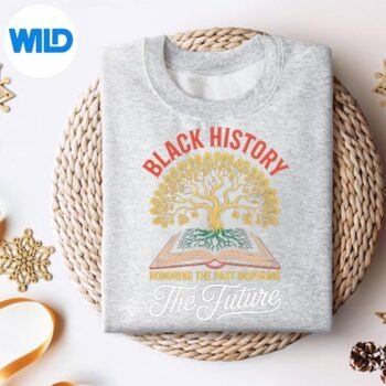 Alternative view of Honoring Past Inspiring Future Black History Month Cute Design for Cricut