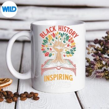 HonoringPastInspiringFutureBlackHistoryMonthRetromug