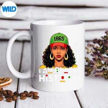 IAmBlackHistoryGirlBlackHistoryMonthJuneteenthLovemug