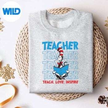 DrSeussCatInTheHatTeacherOfficiallyLicensedsweater