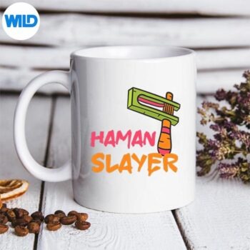 Haman Slayer Happy Purim Grogger Jewish Queen Esther Party SVG PNG Digital Design PNG 6 HamanSlayerHappyPurimGroggerJewishQueenEstherPartymug