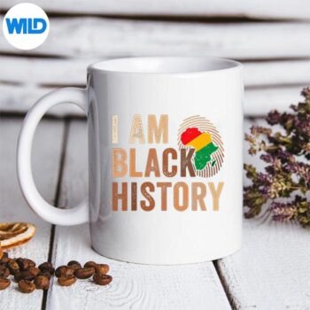 I Am Black History Month Melanin Dna African American Pride Cut File PNG 6 IAmBlackHistoryMonthMelaninDnaAfricanAmericanPridemug