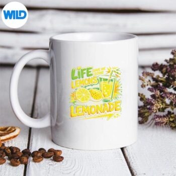 LifeGaveMeSomeLemonsButJesusHeBeMakinLemonademug