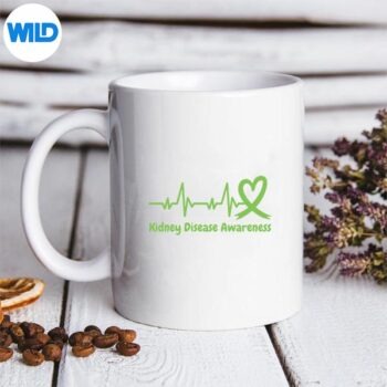 MarchIsNationalNeyDiseaseAwarenessMonthGreenMonthmug
