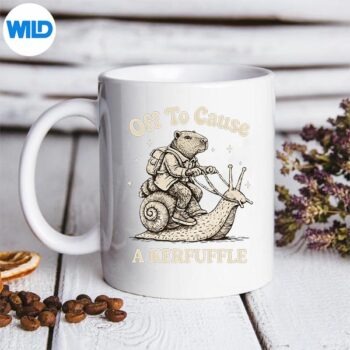 Off To Cause A Kerfuffle Wizard Whimsical Capybara Meme SVG PNG Download PNG 6 OffToCauseAKerfuffleWizardWhimsicalCapybaraMememug