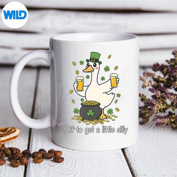 Off To Get Little Silly Irish Goose Beer Drinking Shamrock SVG Cut File PNG 3 Off To Get Little Silly Irish Goose Beer Drinking Shamrock SVG Cut File PNG - Image 3