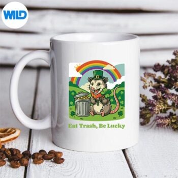 St Patricks Day Opossum Eat Trash Be Lucky Leprechaun Hat Digital Download PNG 6 StPatricksDayOpossumEatTrashBeLuckyLeprechaunHatmug