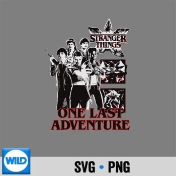 Stranger Things Eleven Mike Dustin Will Lucas Adventure Digital Download PNG