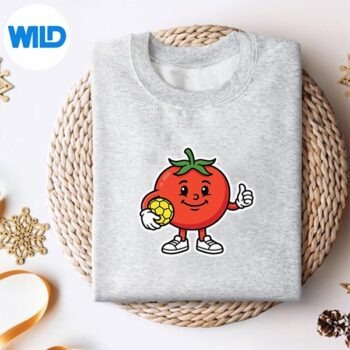 Tomato Soccer Player Cute Sports Character Silhouette SVG PNG Cut File PNG 5 TomatoSoccerPlayerCuteSportsCharactersweater