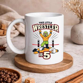 5thWrestlingBirthdayPartyThisLittleWrestleris5mug