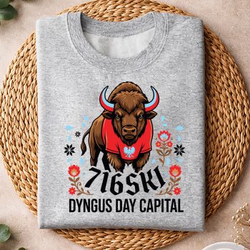 Alternative view of 716SKI Dyngus Day Capital Buffalo NY Bison SVG PNG