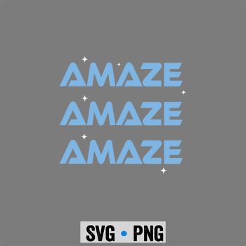 Classic Shop 25 Amaze Project Hail Mary Amaze Repeat Typography SVG PNG