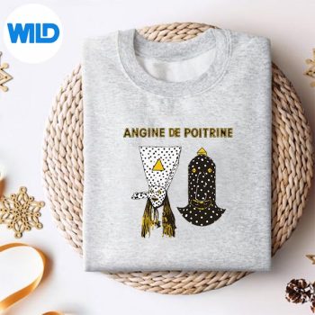 Alternative view of Angine de Poitrine Band Vintage Music SVG PNG