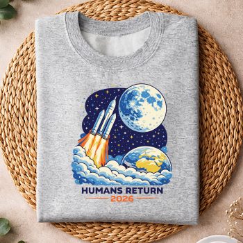 Alternative view of Artemis II Moon Mission 2026 Humans Return SVG PNG