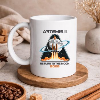 ArtemisIItoTheMoonRocketLaunchSpaceExplorationmug