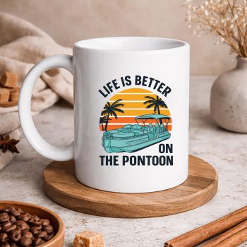 BestPontoonCaptainBoatingPontoonBoatmug