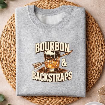 Alternative view of Bourbon Backstraps Hunting Lifestyle Whiskey SVG PNG