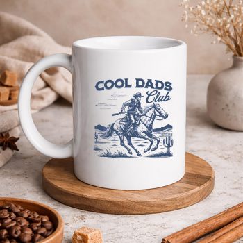CoolDadsClubCowboyWesternRidingHorsemug