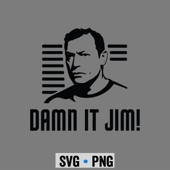 Damn It Jim SVG PNG