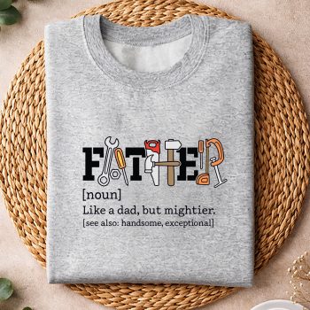 Alternative view of Fathers Daddy Devices Like A Dad But Mightier SVG PNG