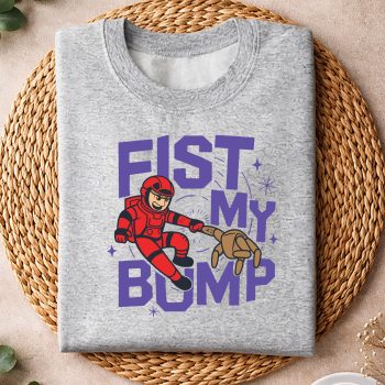 Alternative view of Fist My Bump Hail Mary Merchandise SVG PNG