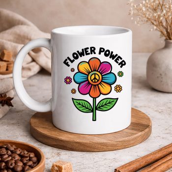 FlowerPowerPeaceFlowermug