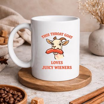 FunnyGoatSwallowsJuicyWienersInappropriatemug