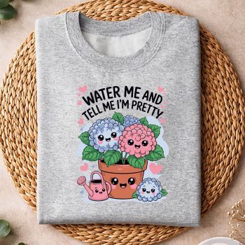 Alternative view of Funny Hydrangea Flower Lady Plant Lady Florist Era SVG PNG