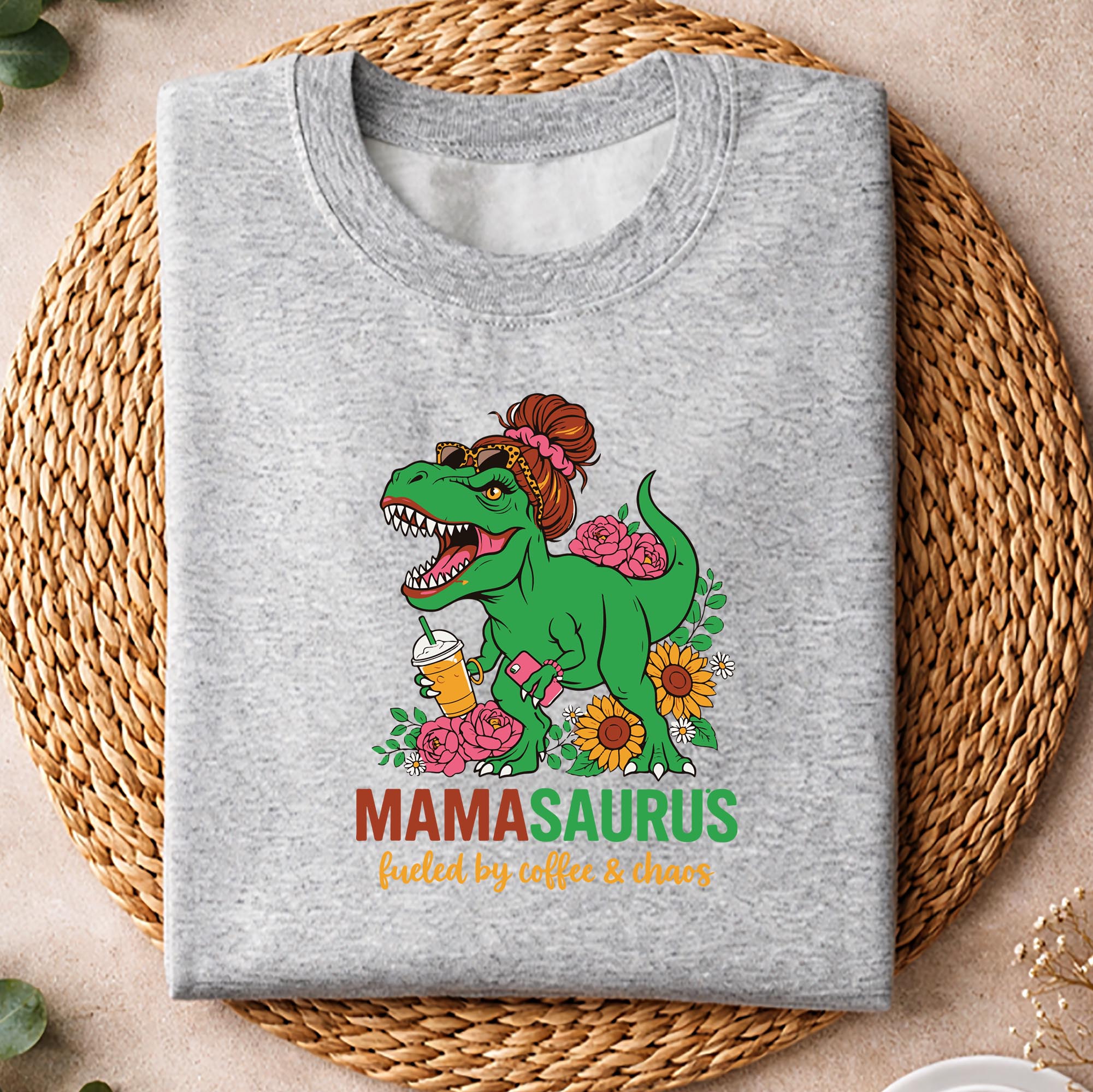 Funny Mom Dinosaur Mamasaurus T Rex Mom SVG PNG 2 Funny Mom Dinosaur Mamasaurus T Rex Mom SVG PNG - Image 2