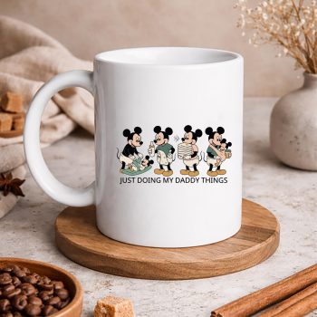 FunnyNewDadMickeyDaddyBabyShowerFathersDaymug
