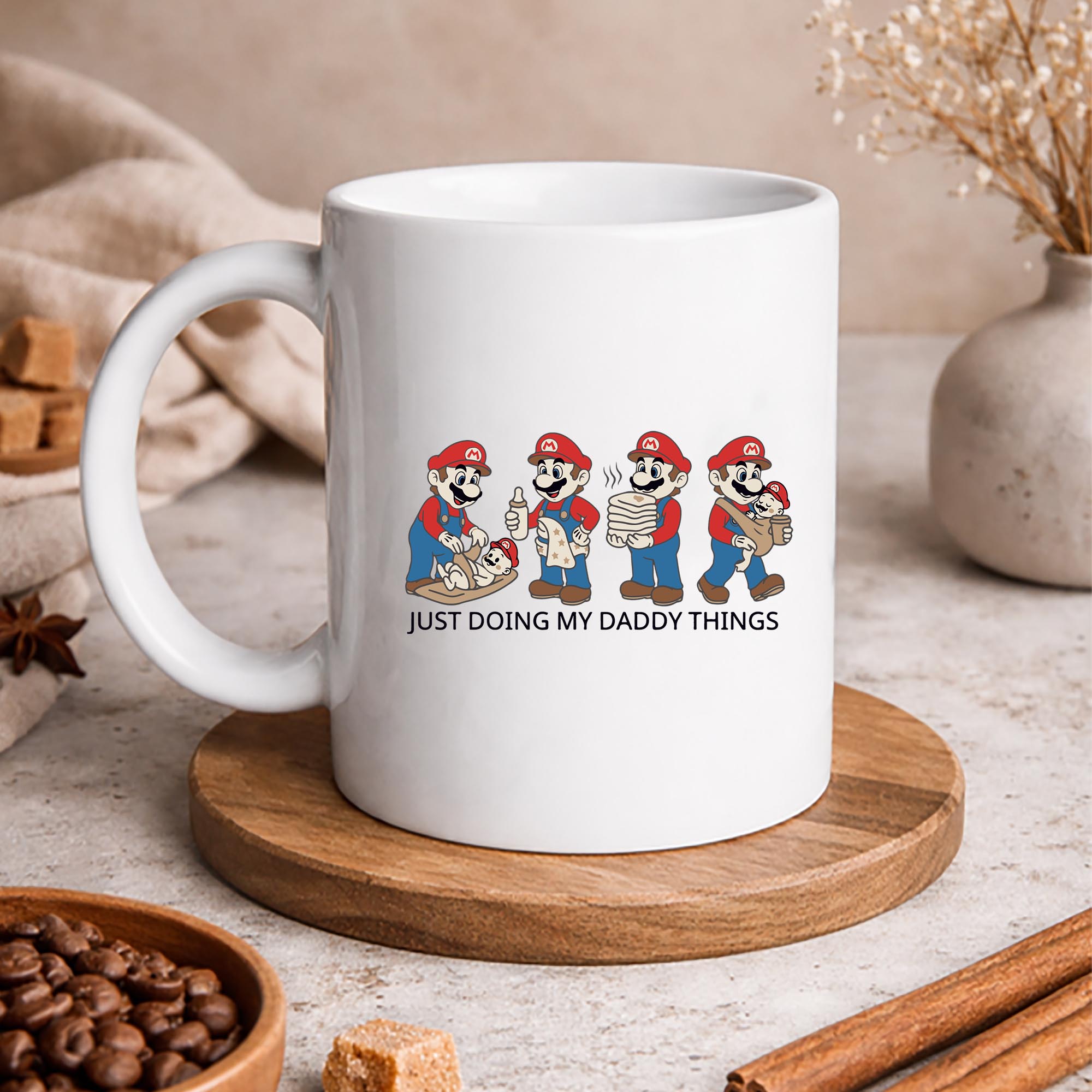 Fatherhood, Funny New Dad Super Mario Daddy Baby Shower Fathers Day SVG PNG 3 Fatherhood, Funny New Dad Super Mario Daddy Baby Shower Fathers Day SVG PNG - Image 3