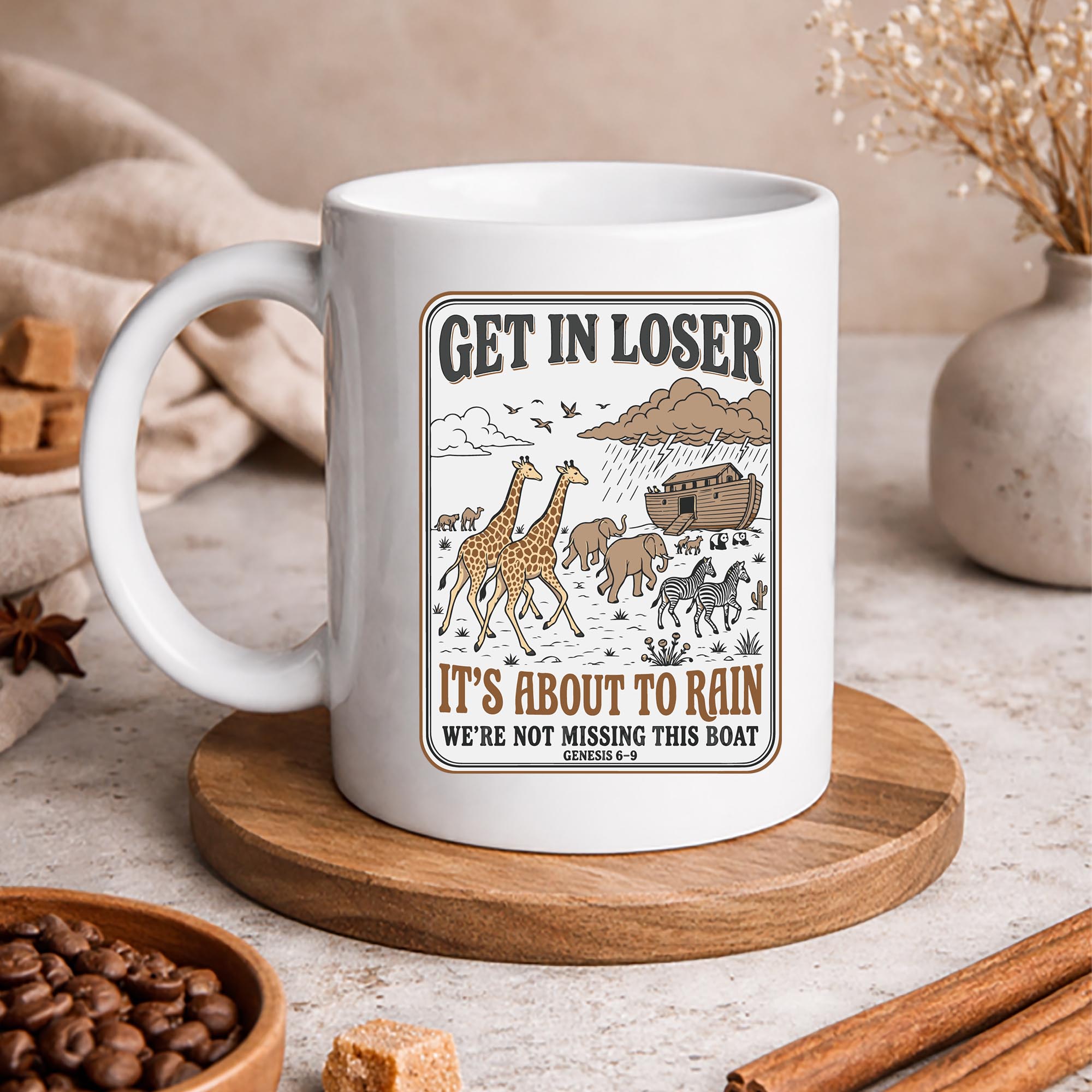 Get in Loser Its About to Rain Noahs Ark SVG PNG 3 Get in Loser Its About to Rain Noahs Ark SVG PNG - Image 3