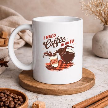 GilmoreGirlsINeedCoffeeinanIVIllustrationTVShowmug