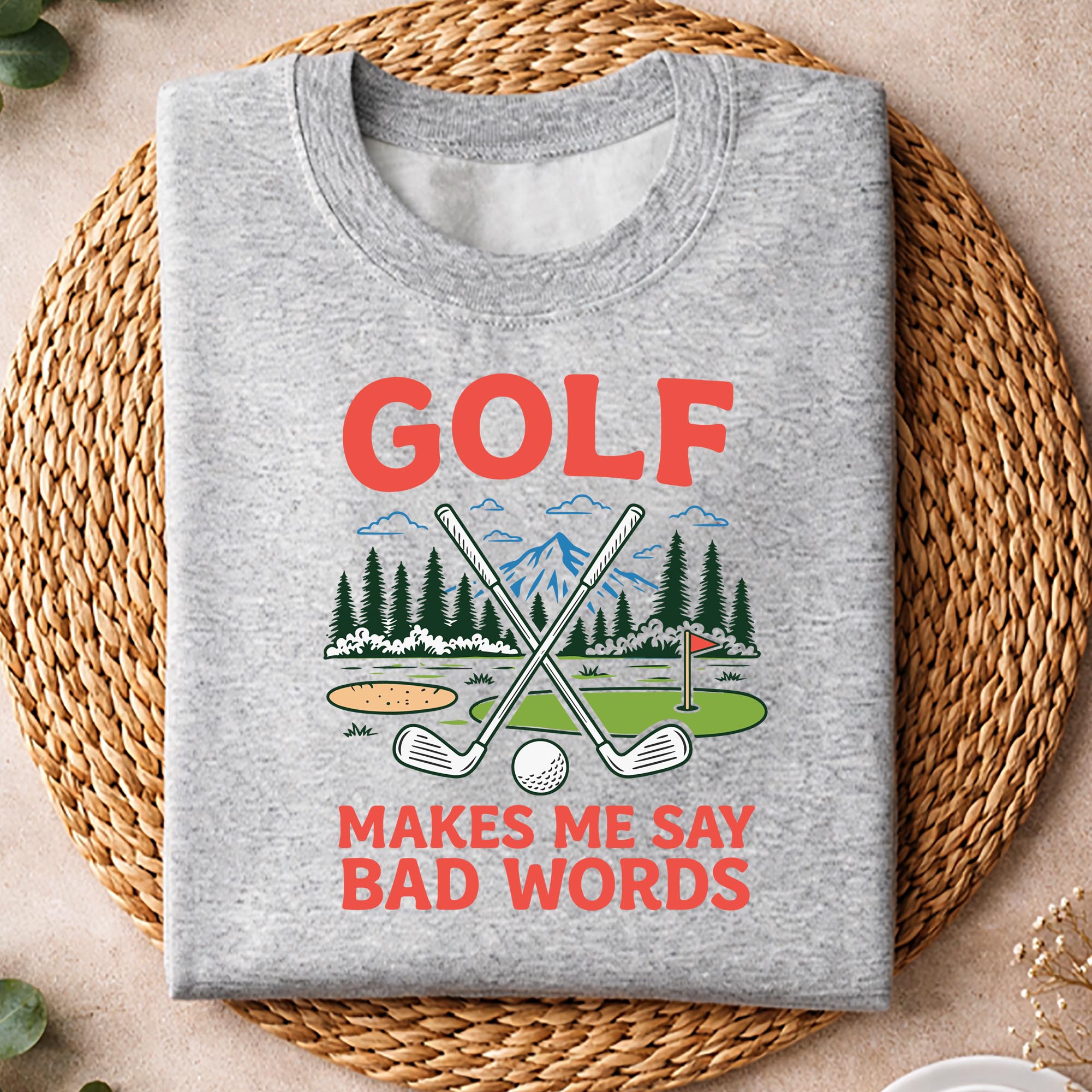 Golf Makes Me Say Bad Words Funny Sports SVG PNG 2 Golf Makes Me Say Bad Words Funny Sports SVG PNG - Image 2