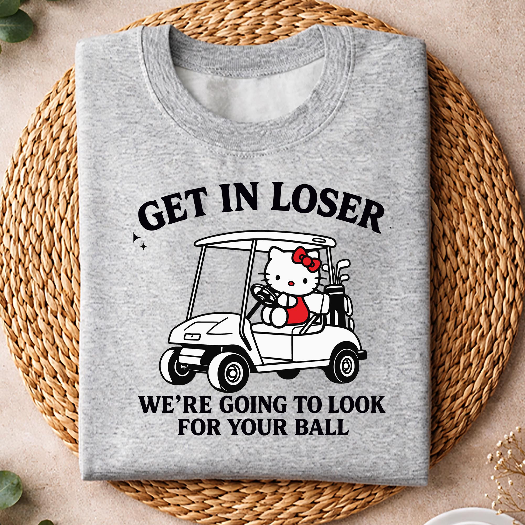 Hello Kitty Golf Get in Loser We Are Going to Look for Your Ball Funny SVG PNG 2 Hello Kitty Golf Get in Loser We Are Going to Look for Your Ball Funny SVG PNG - Image 2