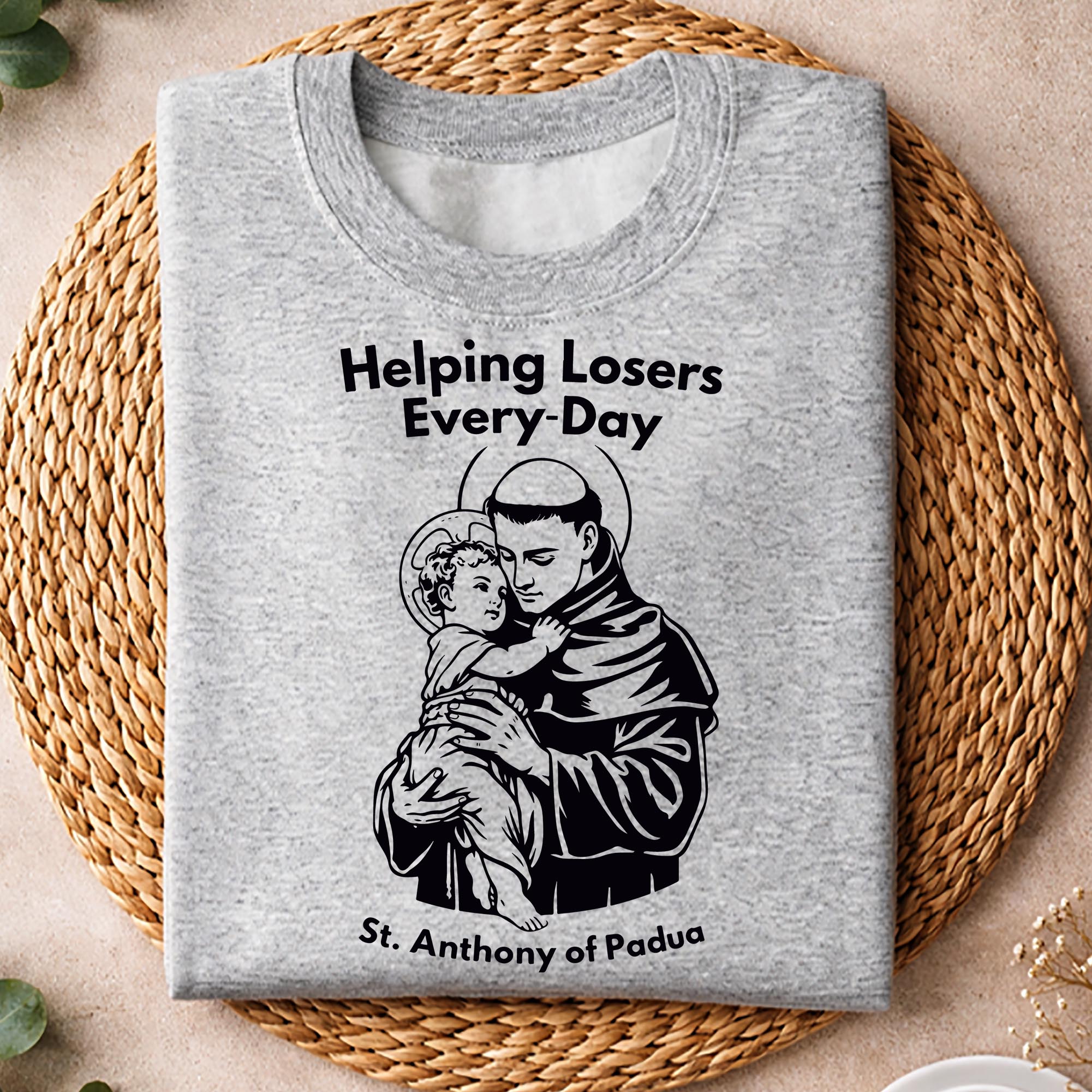 Helping Losers Every Day St Anthony Of Padua Faith SVG PNG 2 Helping Losers Every Day St Anthony Of Padua Faith SVG PNG - Image 2