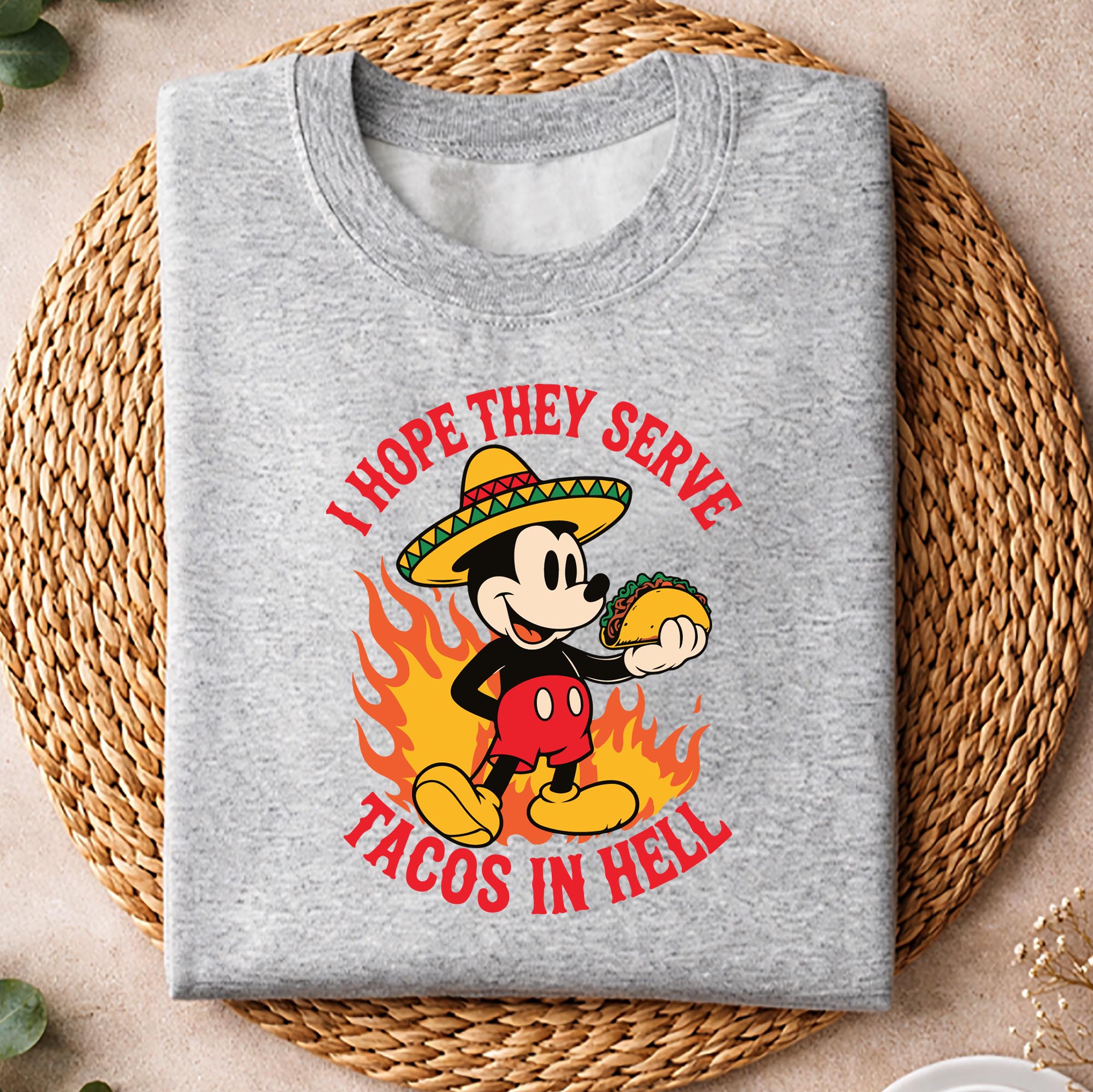 I Hope They Serve Tacos In Hell Mickey SVG PNG 2 I Hope They Serve Tacos In Hell Mickey SVG PNG - Image 2