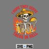 IHopeTheyServeTacosInHellSkeletonFunnySkullTaco