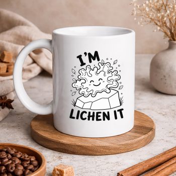 ImLichenItFunnyPlantHumorTreemug 1