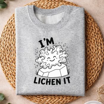 Alternative view of Im Lichen It Funny Plant Humor Tree SVG PNG