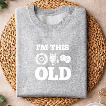 Alternative view of Im This Old Funny Classic Car Parts Mechanic SVG PNG