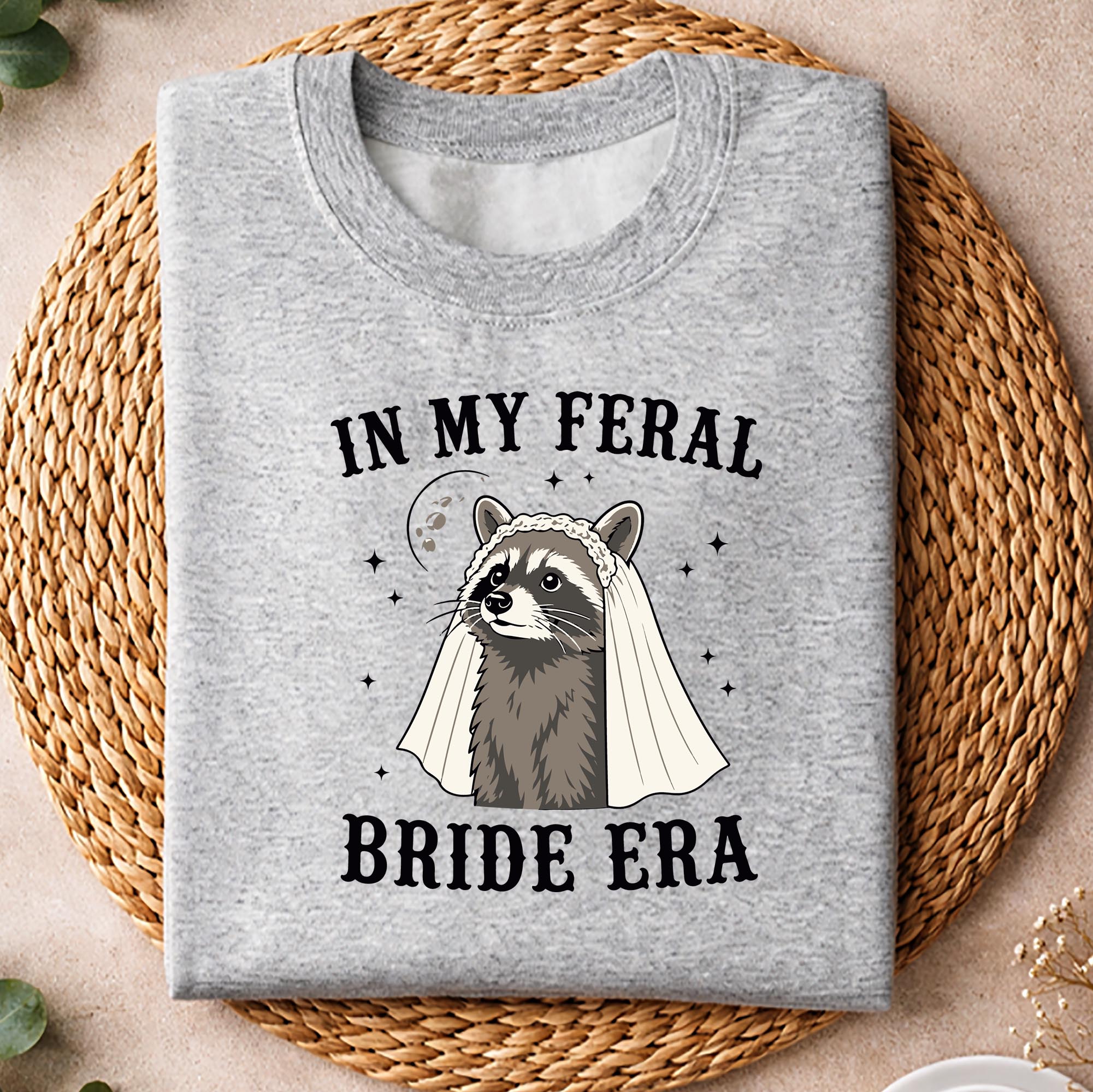 In My Feral Bride Era Raccoon Moon Funny Bachelorette SVG PNG 2 In My Feral Bride Era Raccoon Moon Funny Bachelorette SVG PNG - Image 2