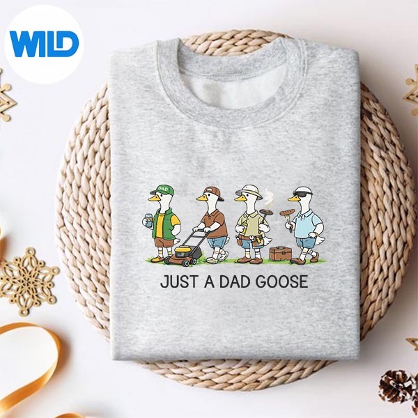 Just A Dad Goose Funny Dad Husband Humor Fathers Day SVG PNG 2 Just A Dad Goose Funny Dad Husband Humor Fathers Day SVG PNG - Image 2