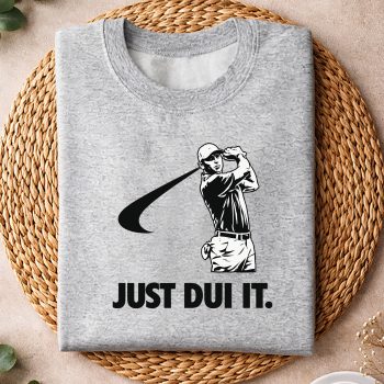 Alternative view of Just DUI It Funny Golf Swing SVG PNG