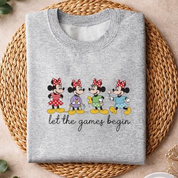 Alternative view of Let The Games Begin Field Day Minnie Disney Teacher Student SVG PNG